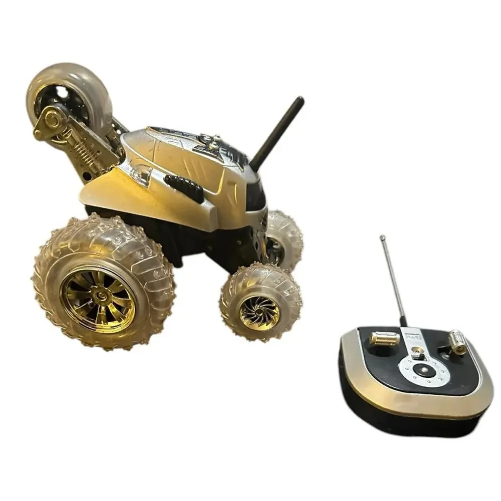 Silver and Black Remote-Controlled Monster Truck
